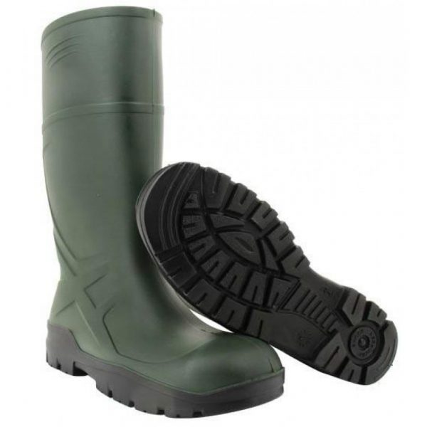 Çelik Ara Tabanlı Poliüretan İş Çizmesi Haki