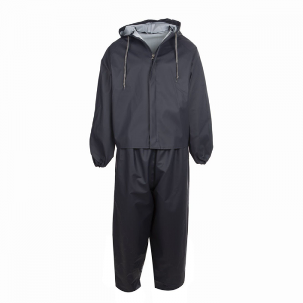 SU GEÇİRMEZ PVC İŞ GÜVENLİĞİ FERMUARLI YAĞMURLUK