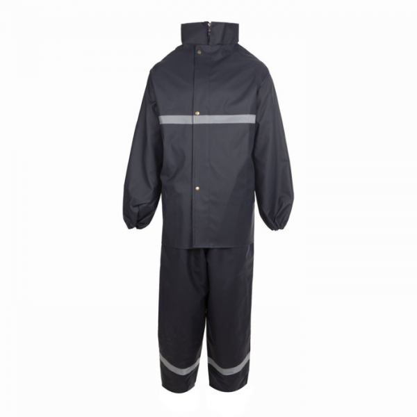 SU GEÇİRMEZ PVC MOTORCU FERMUARLI YAĞMURLUK